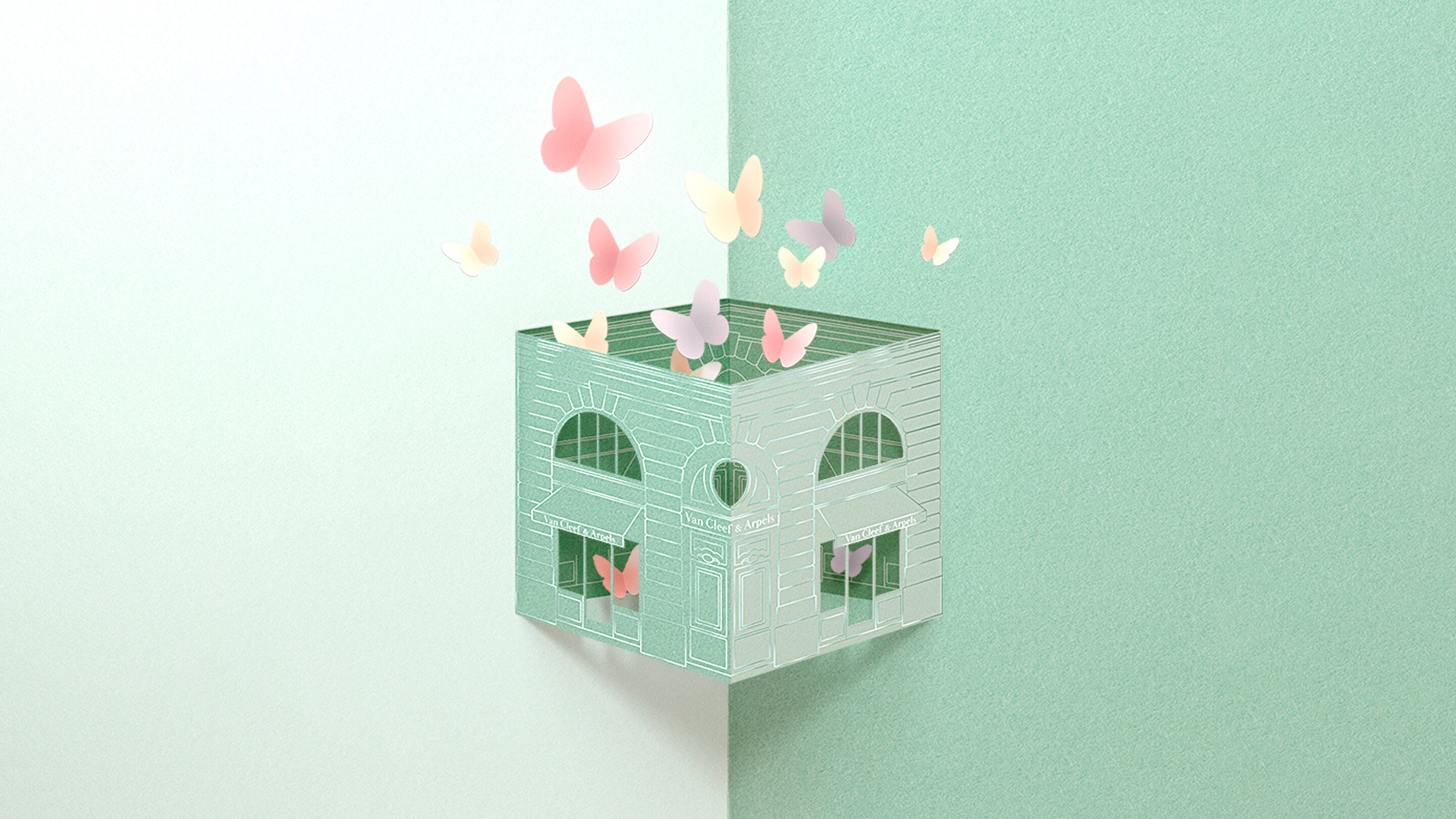 New boutique opening in São Paulo, Van Cleef & Arpels.