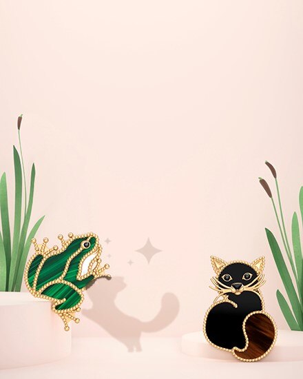 Lucky Animals collection, clips, Van Cleef & Arpels